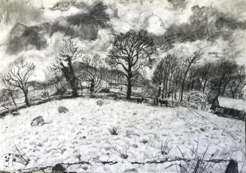 Snow in Kirkton