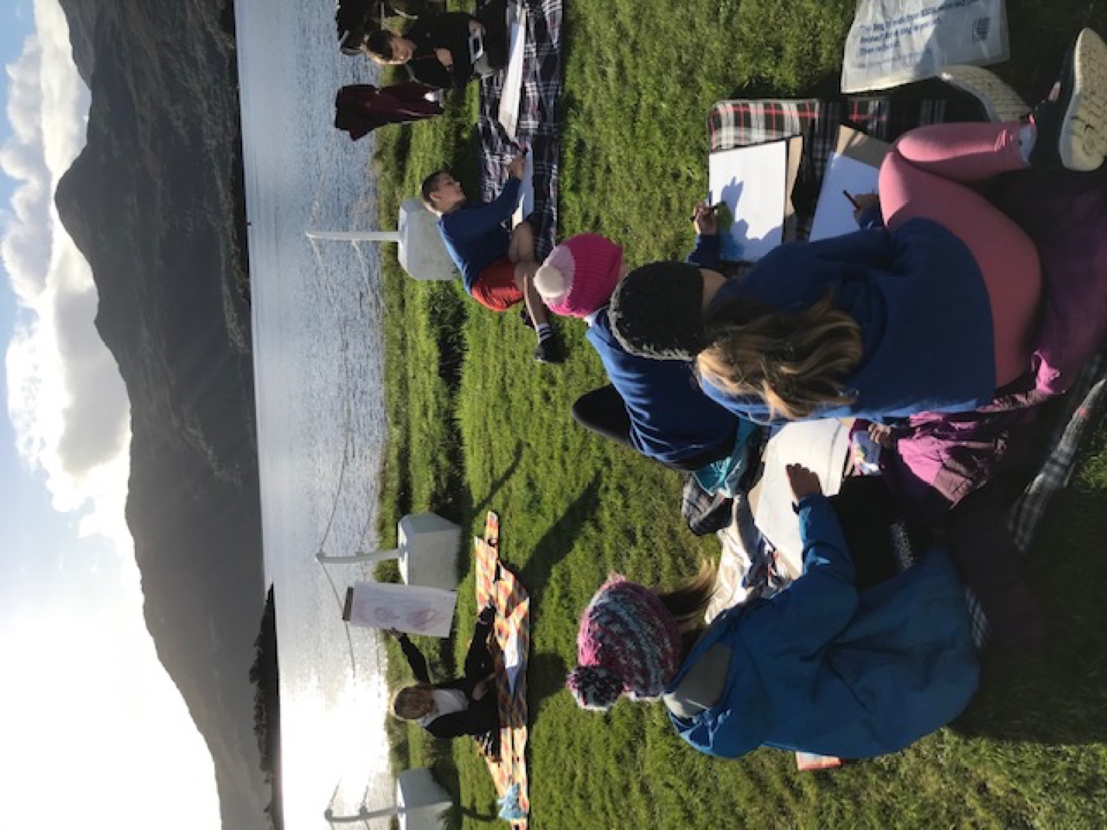 Kyle Primary pupils, Art in Schools with ATLAS Arts
