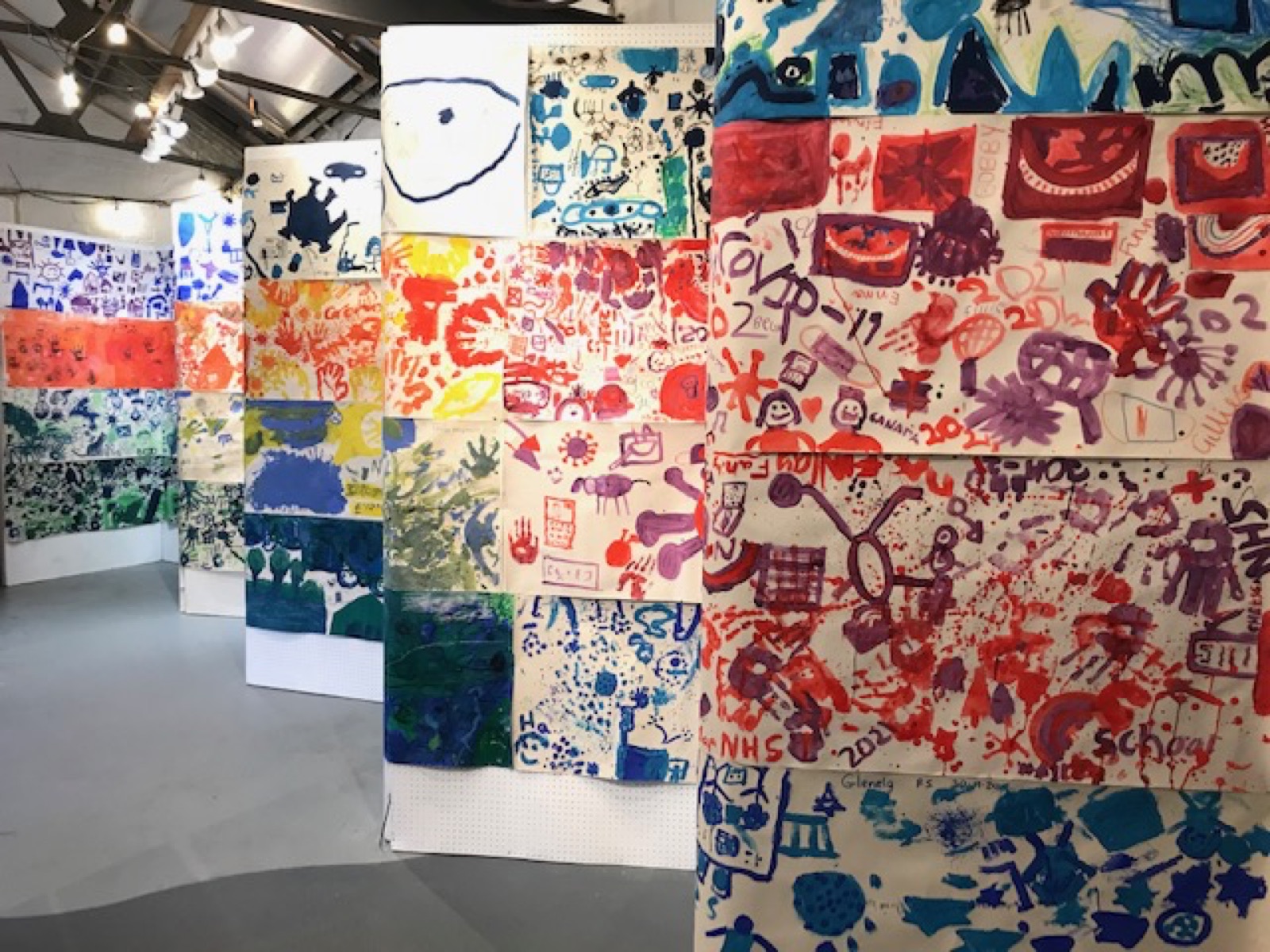 Covid a Child's View, a collaborative project with six Primary Schools