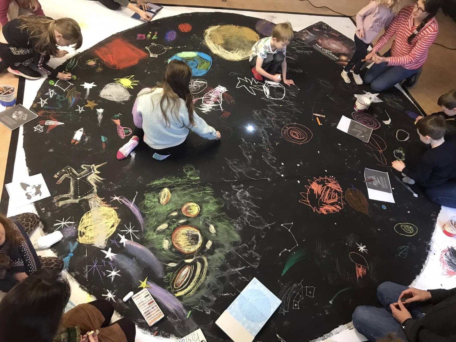 Dark Skies Festival workshop in Kirkton Hall with Wester Ross UNESCO Biosphere