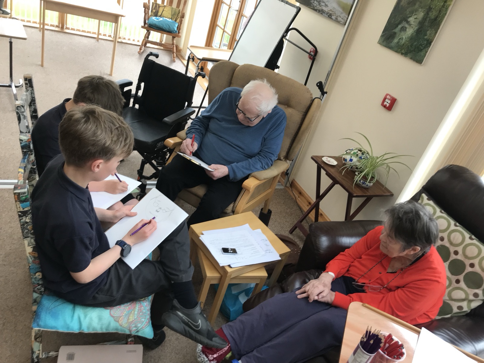 Stories and Faces, a collaboration with Airdferry Resource Centre and Auchtertyre Primary