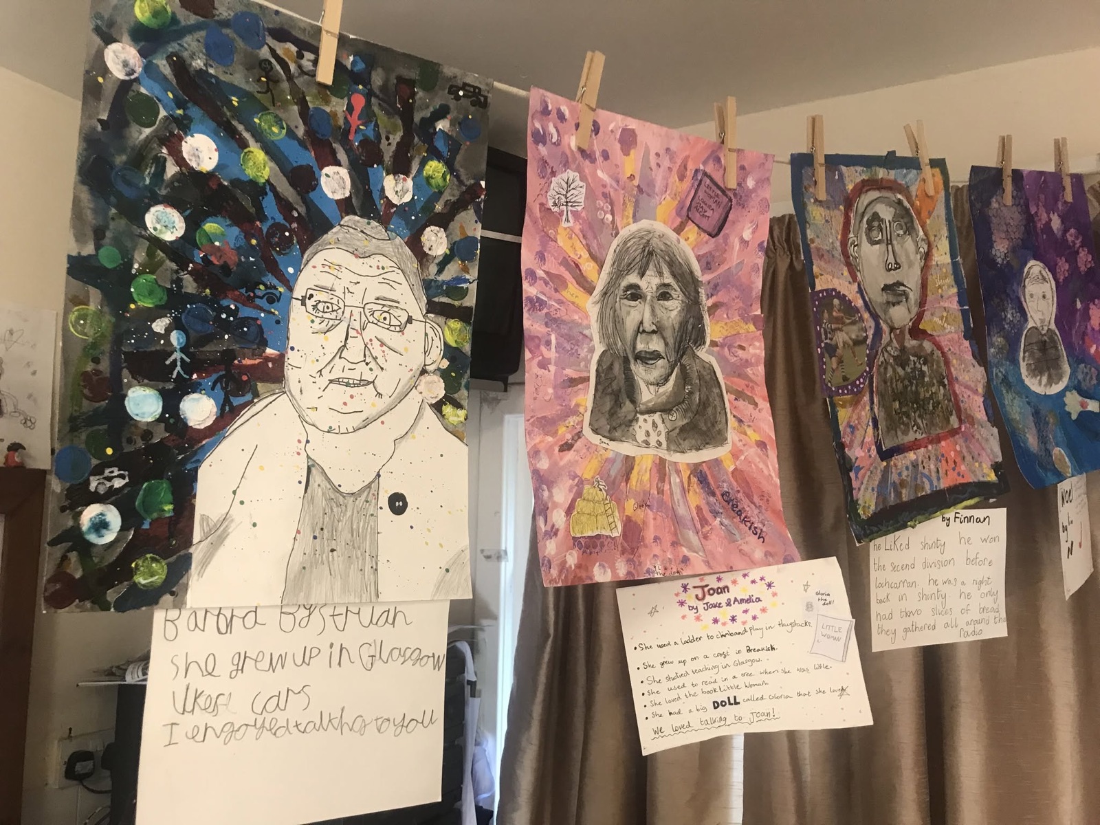 Stories and Faces Exhibition, Kirkton Hall