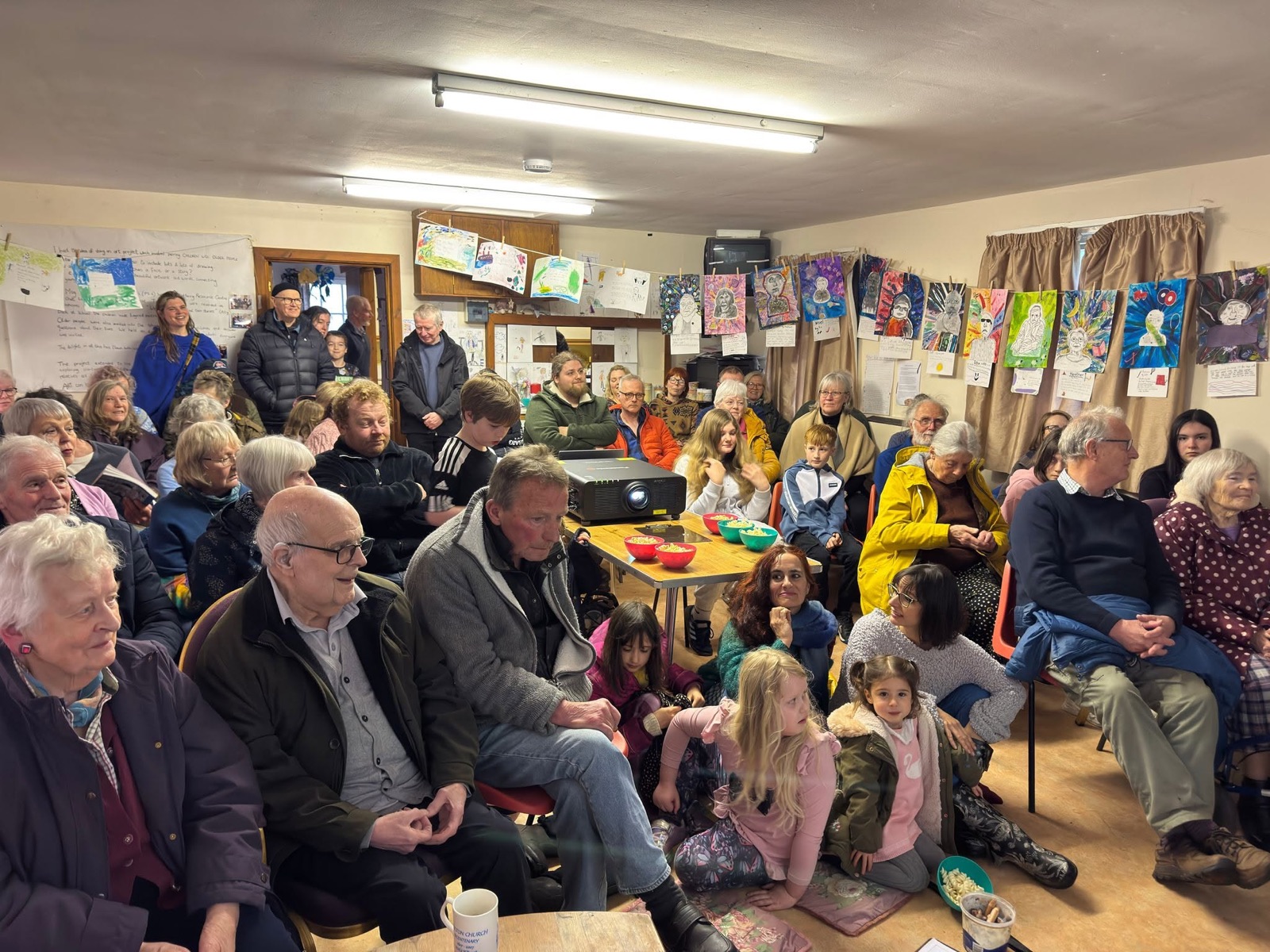 Stories and Faces Film showing, March, Kirkton Hall