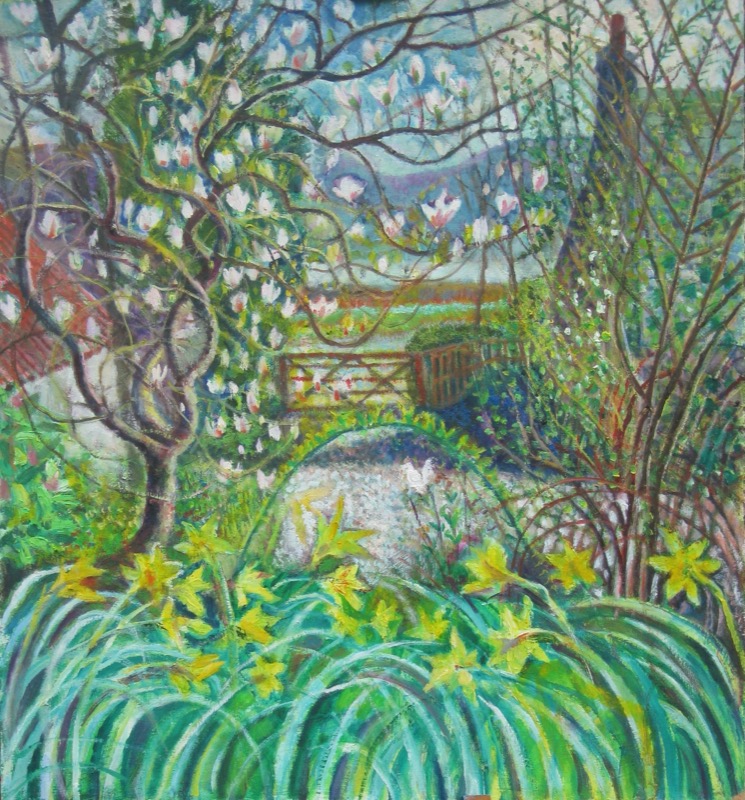 Emma's Garden (with Magnolia)