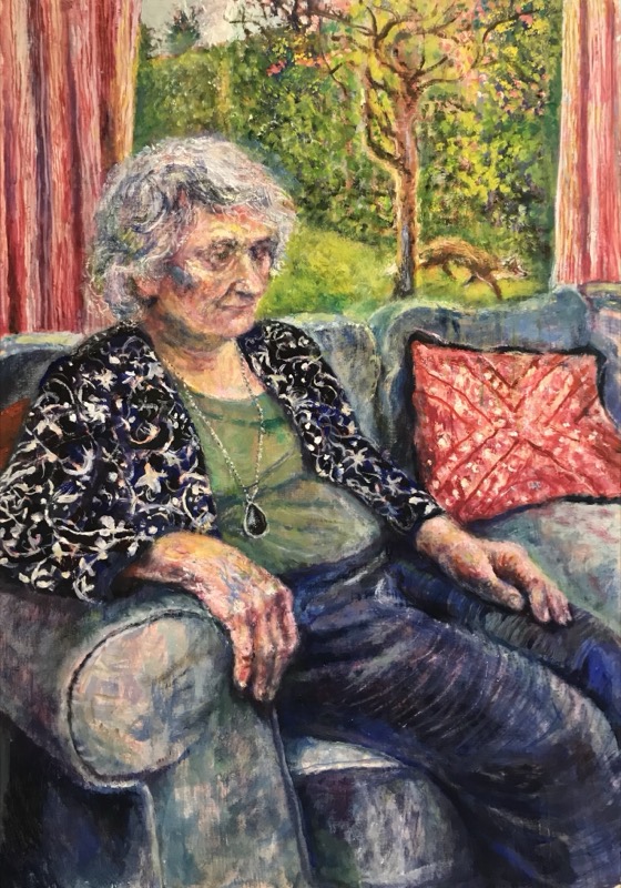 My Mother in the Red room