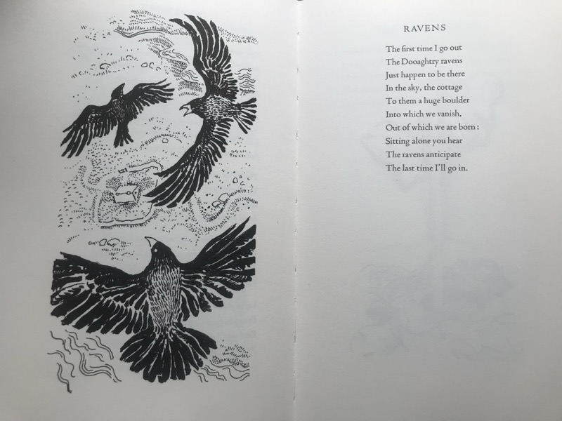 Ravens, in Birds & Flowers, published by Andrew J Moorhouse